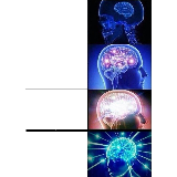 Expanding Brain meme template
