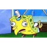spongebob stupid meme template