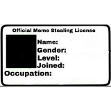Meme Stealing License meme template