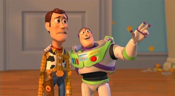 TOYSTORY EVERYWHERE meme template