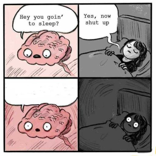 Hey you going to sleep? meme template