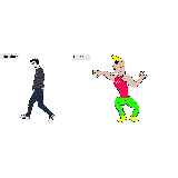 Virgin and Chad meme template