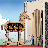 Trojan Horse meme template