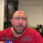bald guy eating chips GIF Template meme template