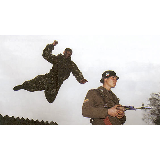 Soldier jump spetznaz meme template