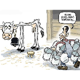 milking the cow meme template