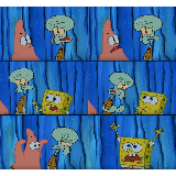 Stop it, Patrick! You're Scaring Him! meme template