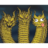 Three dragons meme template