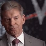 Vince McMahon Crying GIF Template meme template