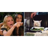Smudge the cat meme template