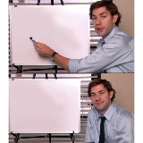 Jim Halpert Explains meme template