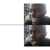 Happy / Shock meme template