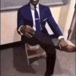 Guy in the suit GIF Template meme template