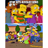 Stop He's Already Dead meme template