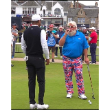 John Daly and Tiger Woods meme template