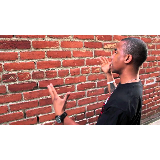Talking to wall meme template