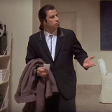 Confused Travolta meme template