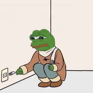 Sad Pepe Suicide meme template