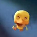 Crying duck GIF Template meme template