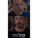 Marvel Civil War meme template