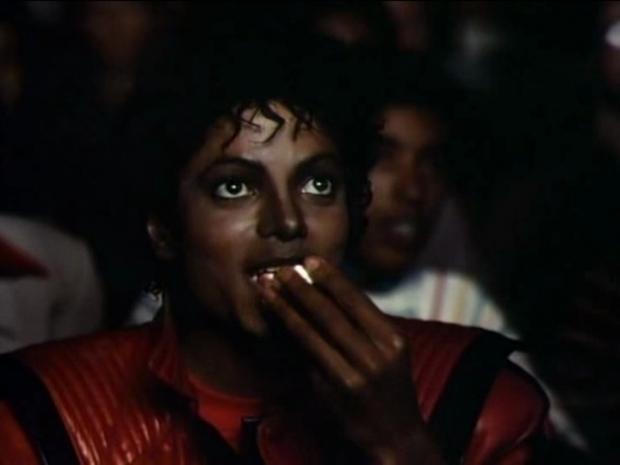 Michael Jackson Popcorn meme template