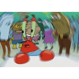 Mr Krabs Blur Meme meme template