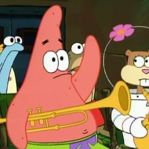 No Patrick meme template