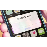 Presidential Alert meme template