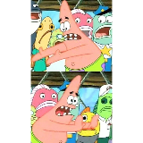 Put It Somewhere Else Patrick meme template