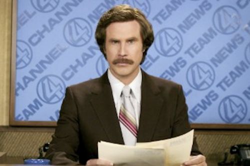 Ron Burgundy meme template