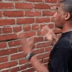 talking to wall GIF Template meme template