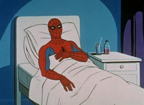 Spiderman Hospital meme template