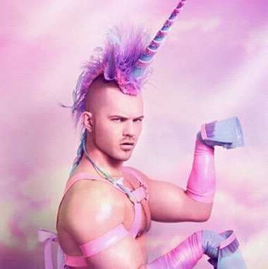 Unicorn MAN meme template