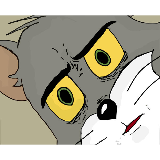 Unsettled Tom meme template